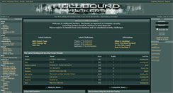 Desktop Screenshot of hellboundhackers.org